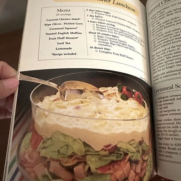 Vintage Betty Crocker's Buffets Cookbook 1984 - Picture 3 of 12